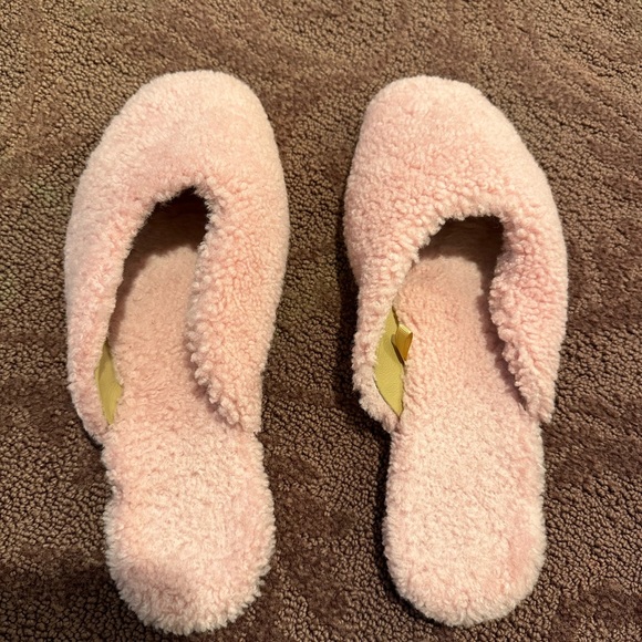 Sleeper pink shearling slippers - Picture 7 of 7